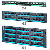 Legrand - Ortronics OR-PHD68U24 Clarity 6 Modular to 110 High Density Patch Panel with Eight-Port Modules